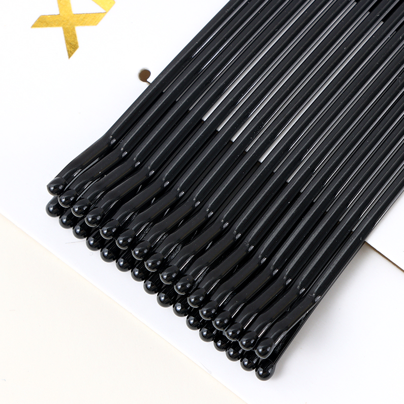 24 cute black base clip
