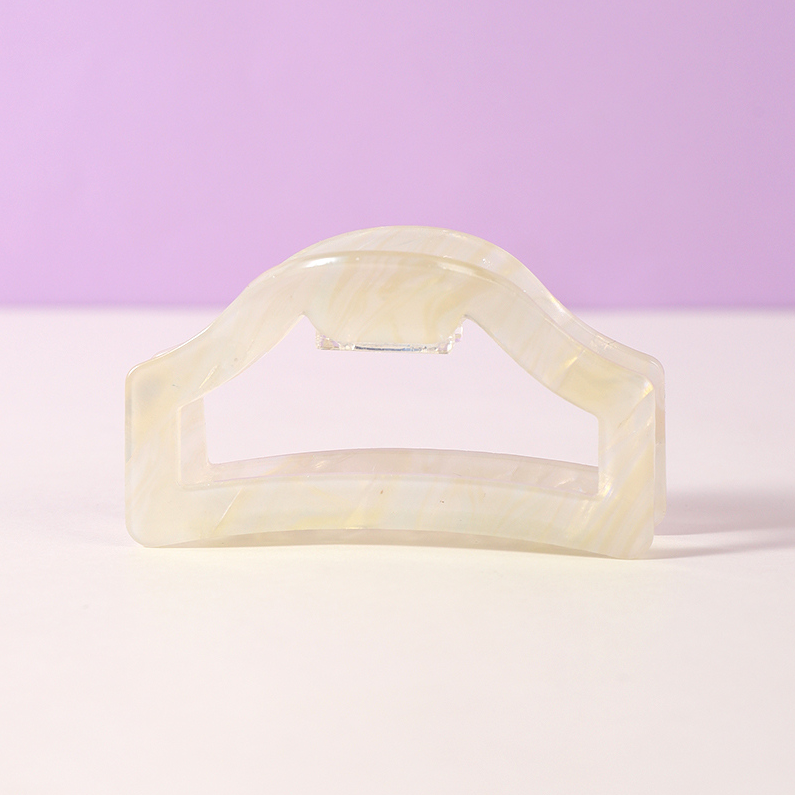 Cold tone creative design hair claw