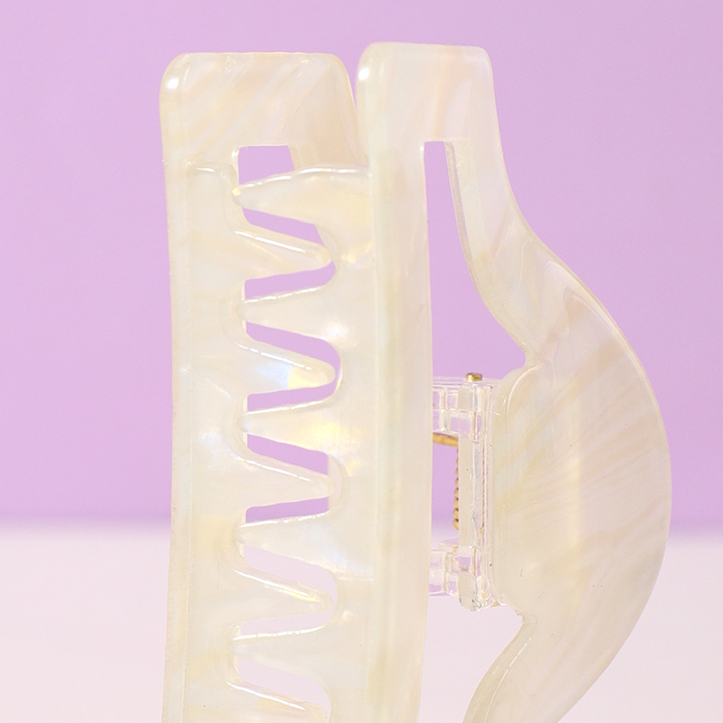 Cold tone creative design hair claw
