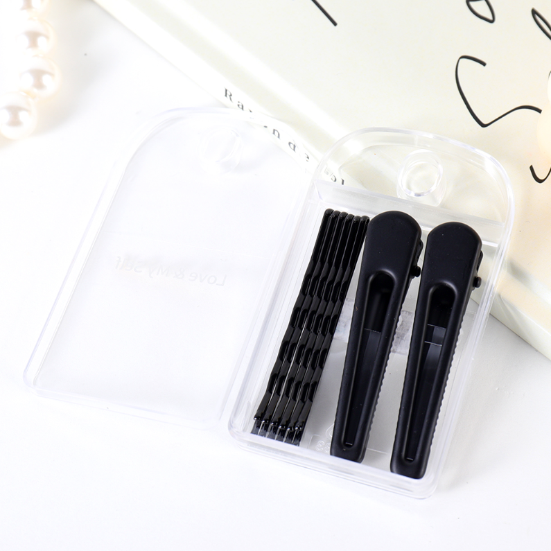 Waterdrop Shape Hair Clips Set