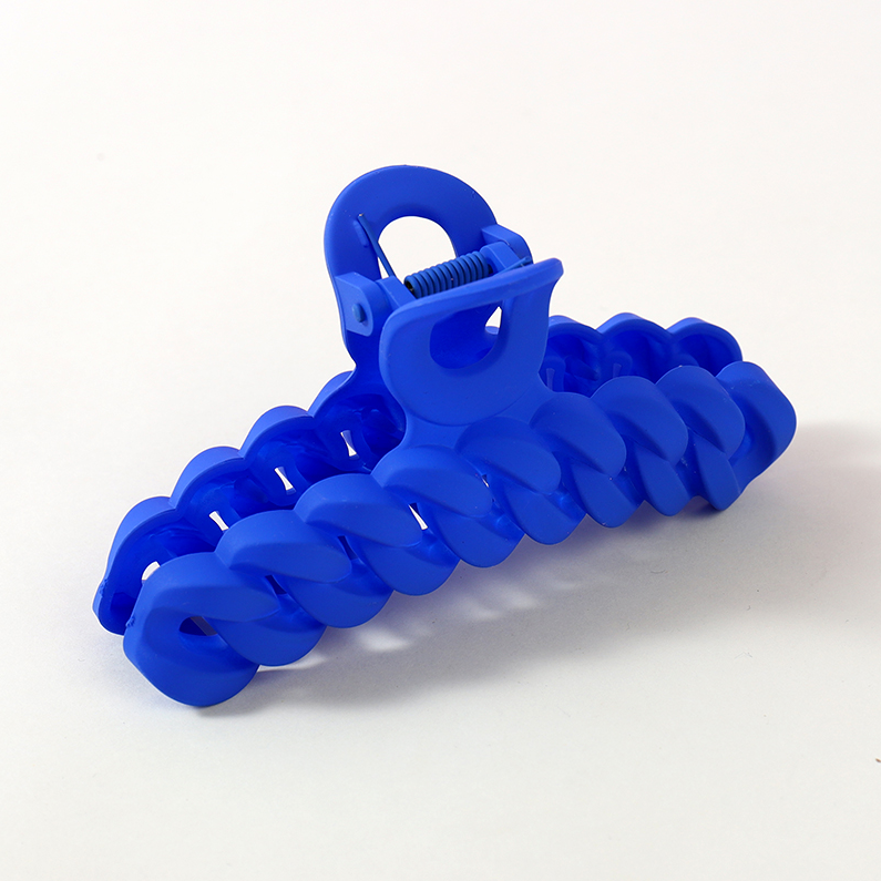 Dull Polished Chain Claw Clip