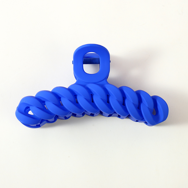 Dull Polished Chain Claw Clip
