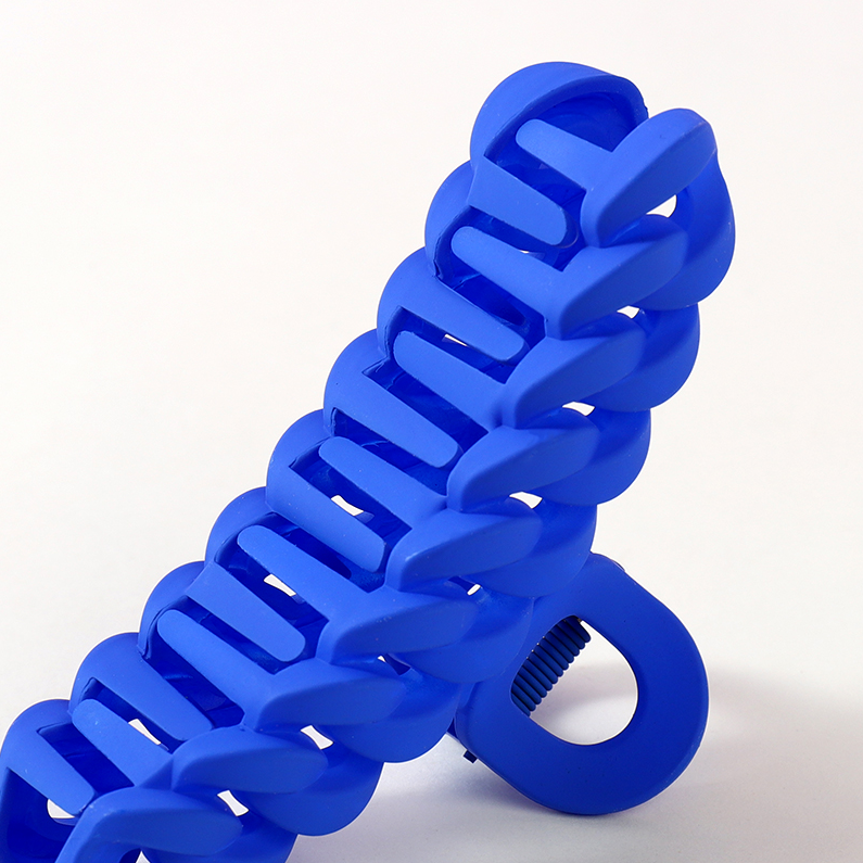 Dull Polished Chain Claw Clip