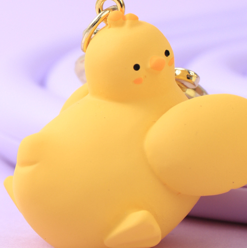 Couple key chain - Bread chick