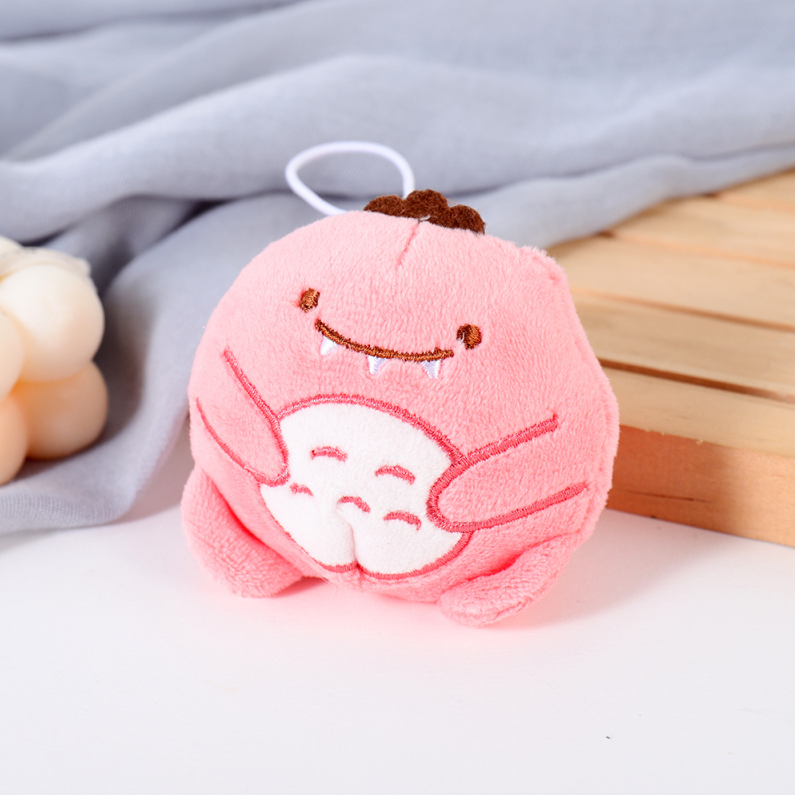 Greedy Dinosaur Mini Doll (7CM) (Pink)