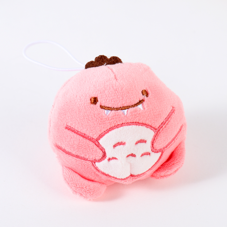 Greedy Dinosaur Mini Doll (7CM) (Pink)