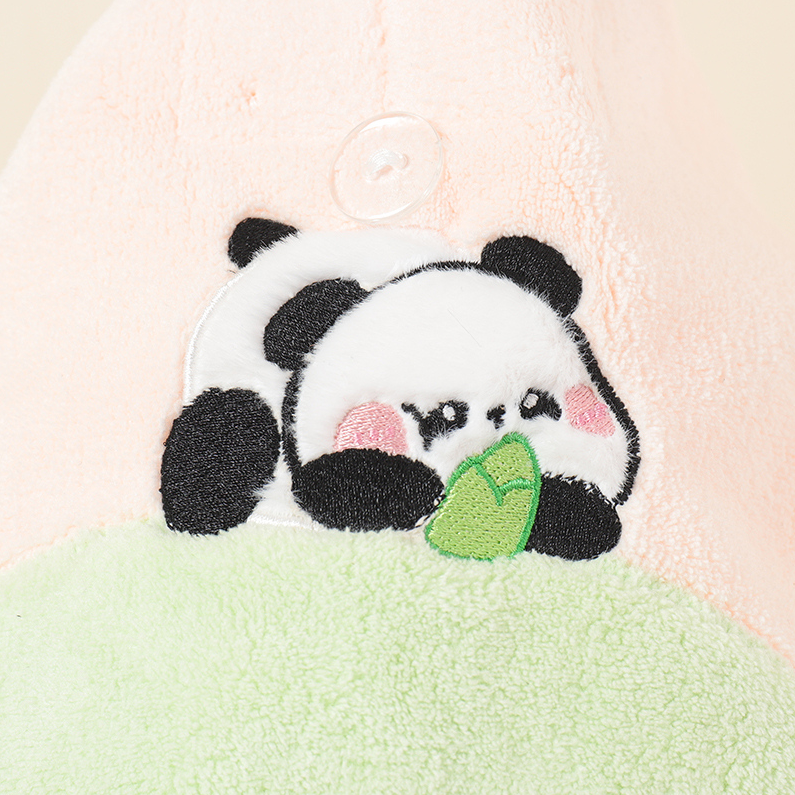 Panda series absorbent dry hair hat