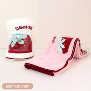 Strawberry Bath Towel