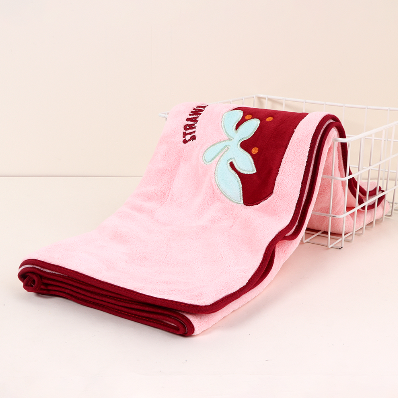Strawberry Bath Towel