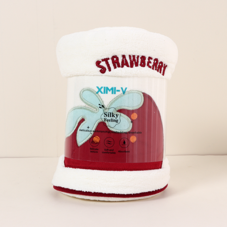 Strawberry Bath Towel
