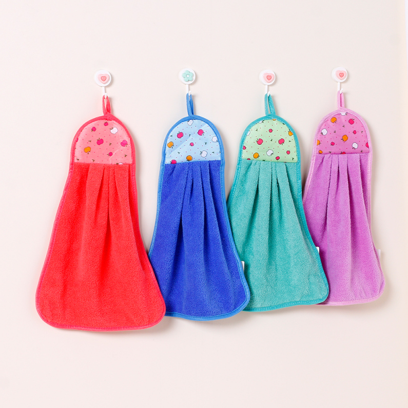 Apple Printed Series Absorbent Hand Towel