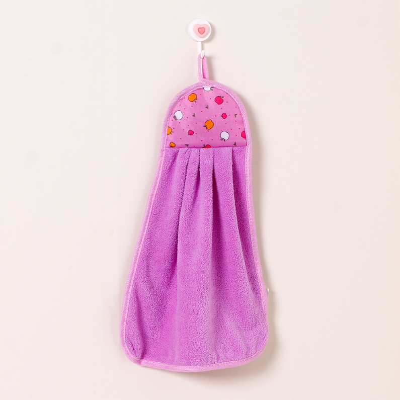 Apple Printed Series Absorbent Hand Towel