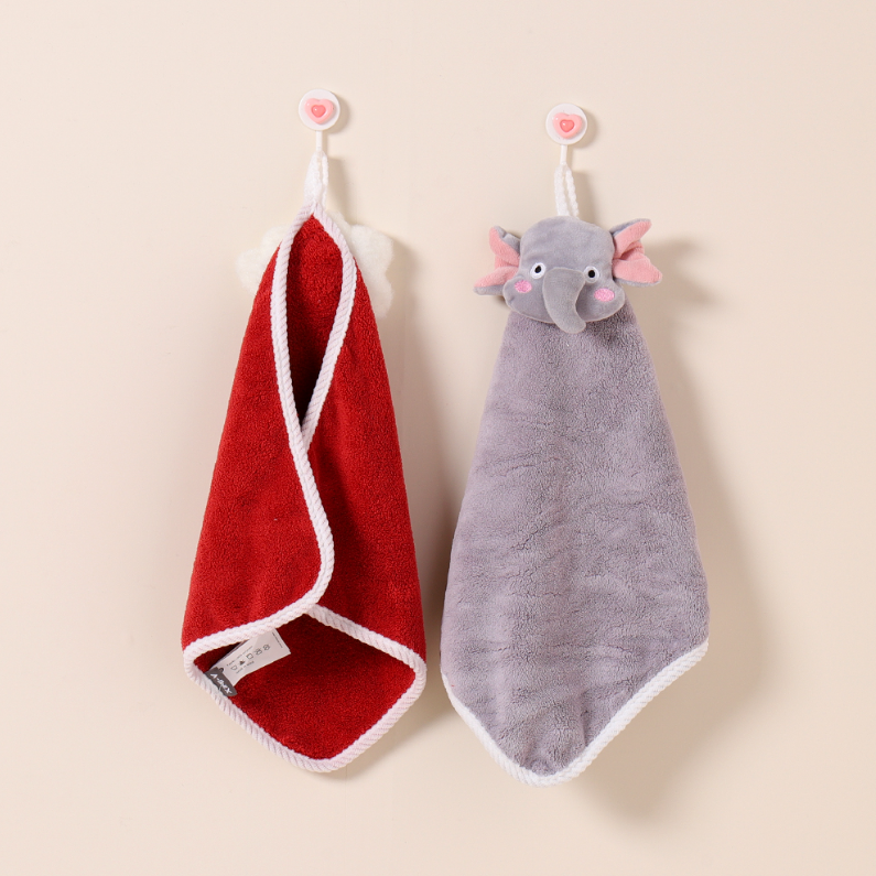 Cute Cartoon Series Absorbent Hand Towel