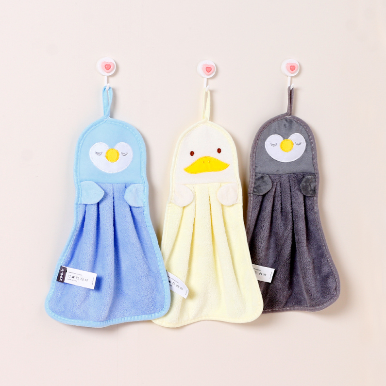 Cute Duckling Absorbent Hand Towel