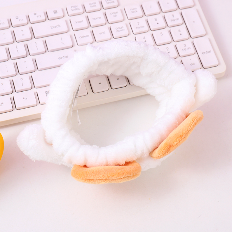 Cute Lamb Ansai Headband (White)
