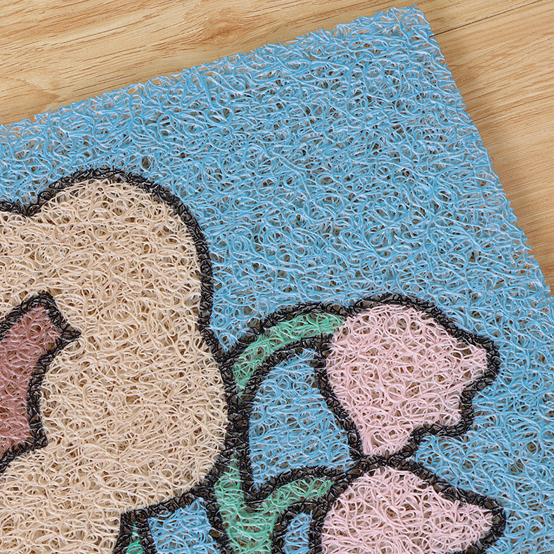 Happy Rabbit Silk Mat (Colour)