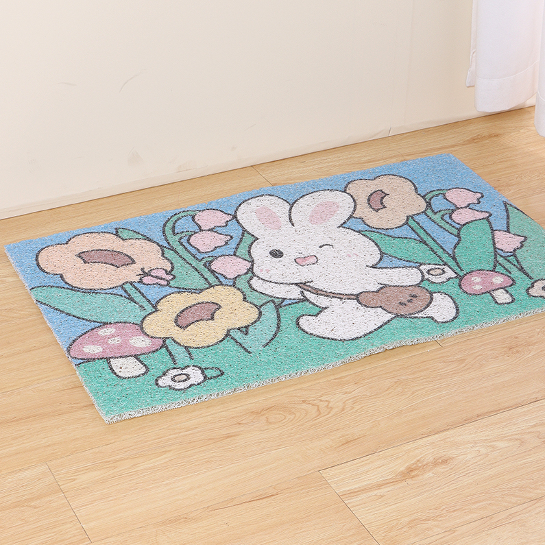 Happy Rabbit Silk Mat (Colour)