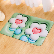 Expansive Element White Small Flower Square Technology Velve