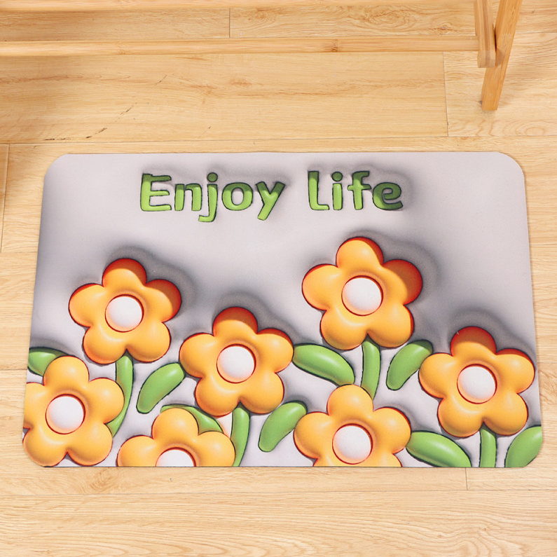Expansive Element Yellow Flower Bouquet Square Technology Ve