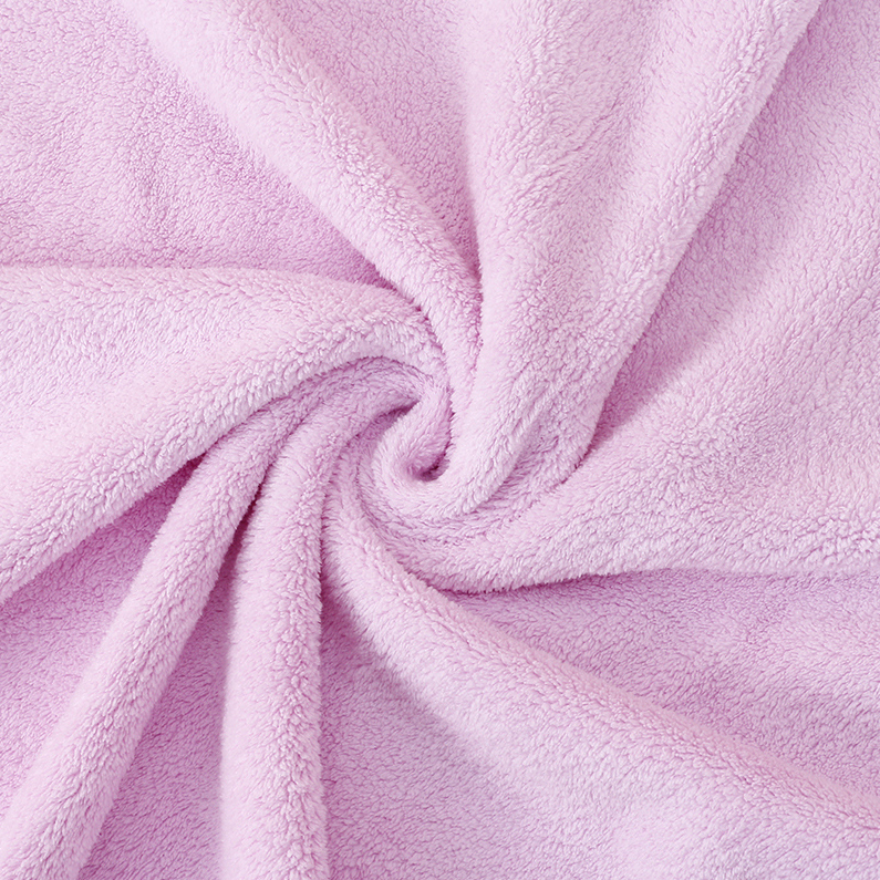 Star plush series absorbent bath towel