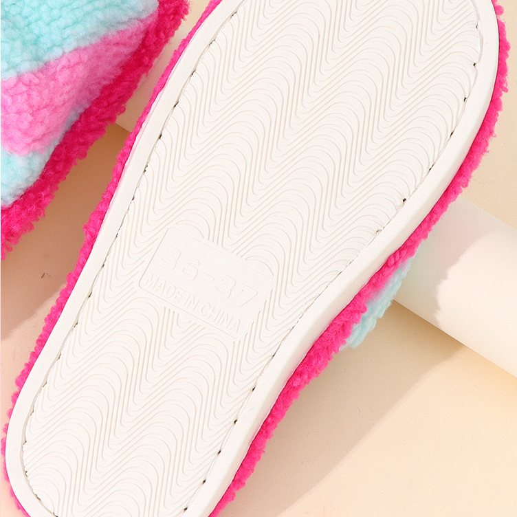 Striped countercolor plush half-split cotton tow 36-37 yards