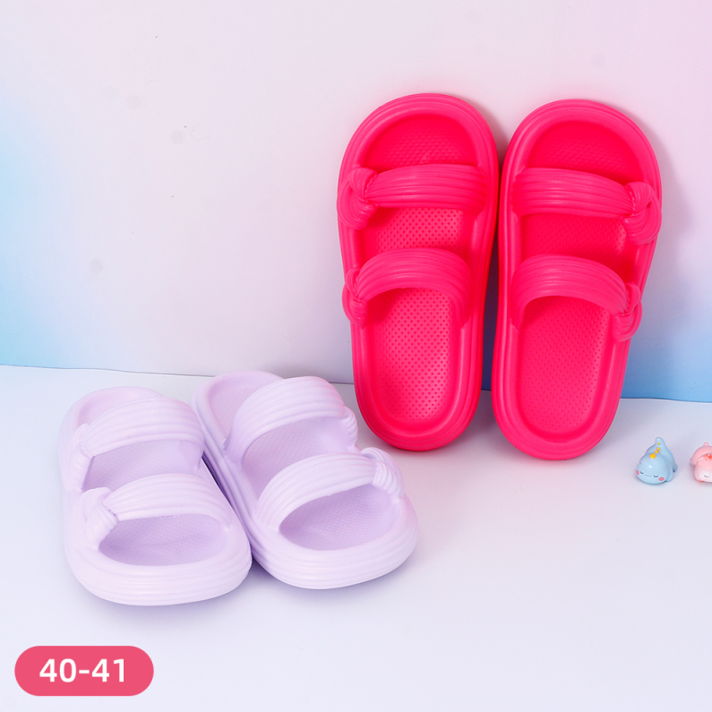 Imitation knot wear women's fashion slippers 40-41 yards (mi