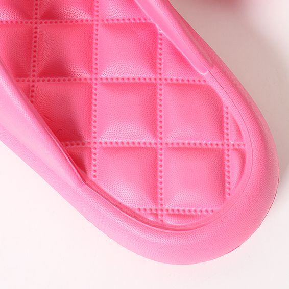 Soft bottom fashion flip-flops 36-37 (Rose red)