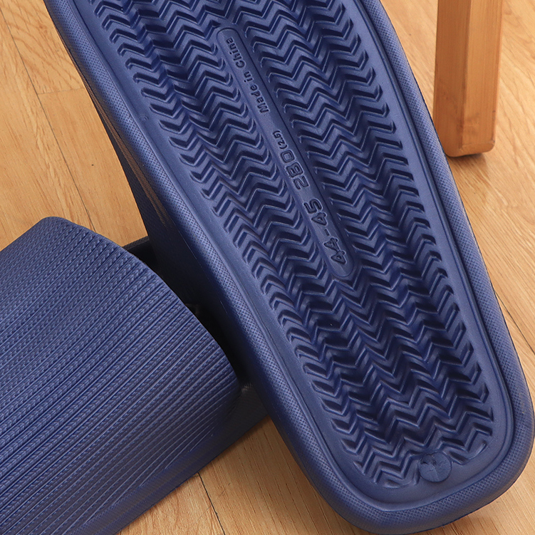Home Comfortable Men's Shower Slippers 44-45 (Blue)