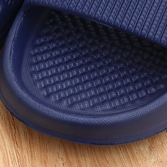 Home Comfortable Men's Shower Slippers 44-45 (Blue)