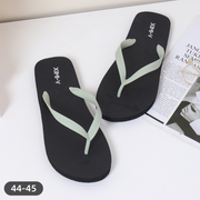Classic Stylish Men's Flip Flops 44-45 (Black)
