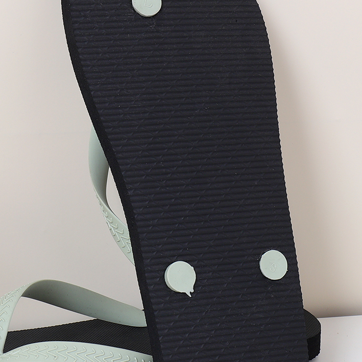 Classic Stylish Men's Flip Flops 44-45 (Black)
