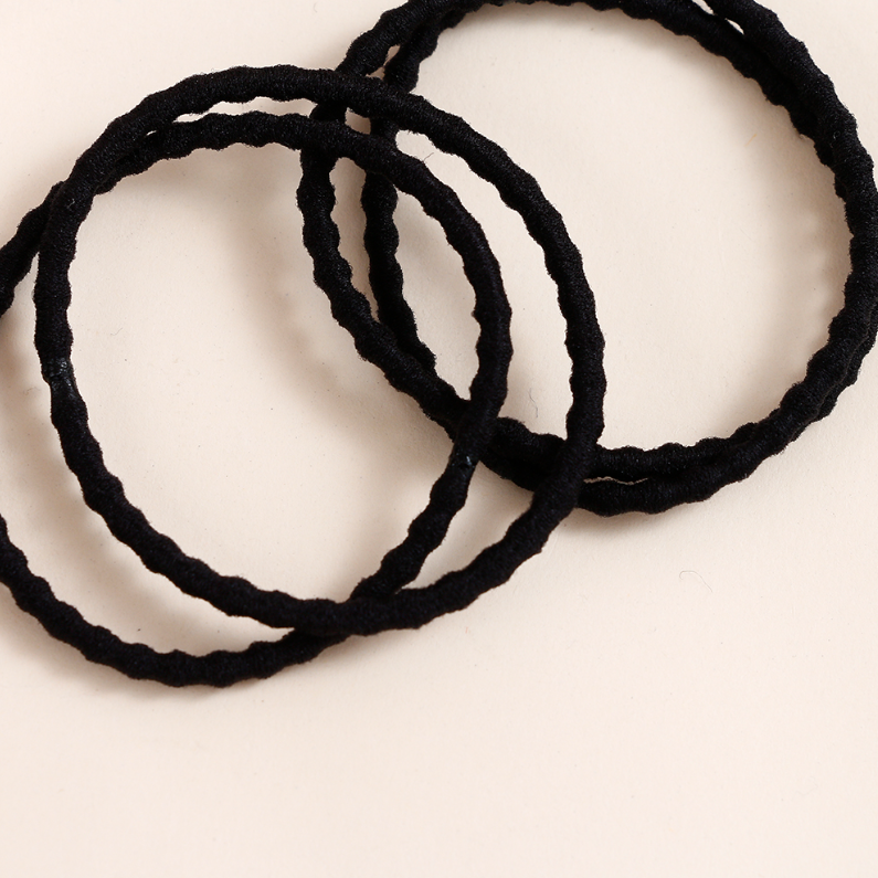 Black seam ring combined with a word clip