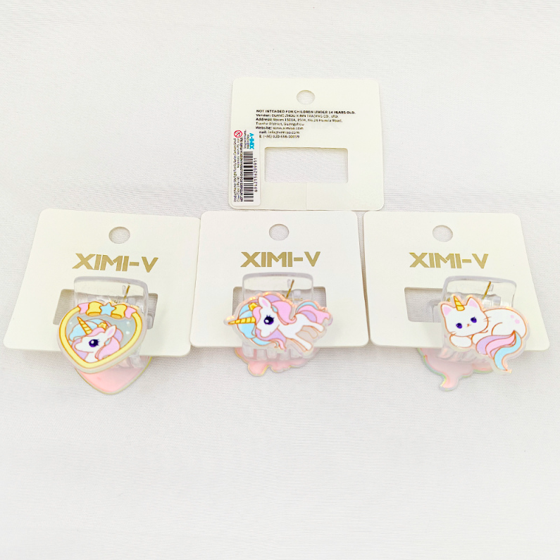 Starlight Family Series Cartoon Small Claw Clips 1 Pair #1