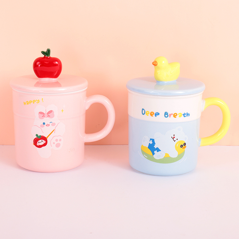 Happy Source Creative Ceramic Cup