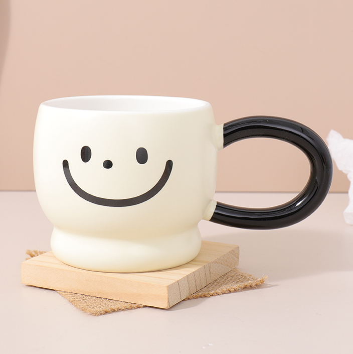 380mL/12.84fl.oz. Emoji Ceramic Mug