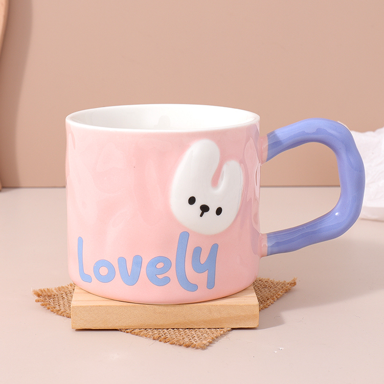 410mL/13.86fl.oz. Smart Bunny Ceramic Cup