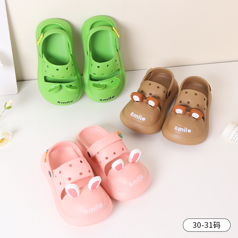 Cute Animals with stereo ears Crocs for Kids (30/31)