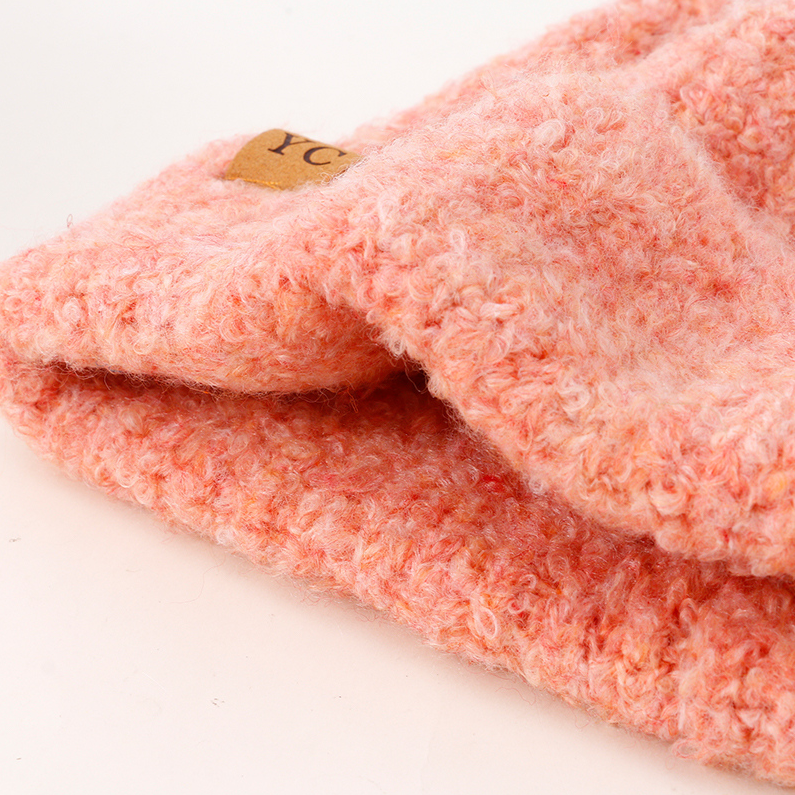 Solid color all-match knitted hat for kids