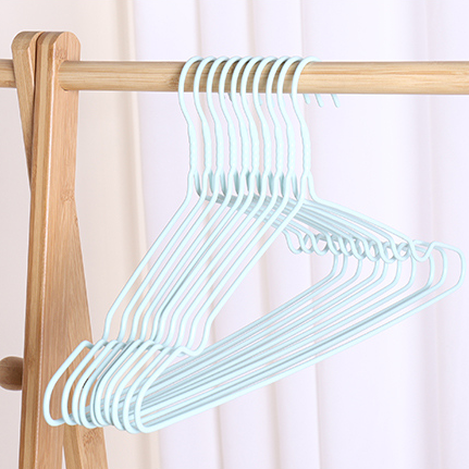 41cm groove molded into human hanger 10 packs (mixed color)
