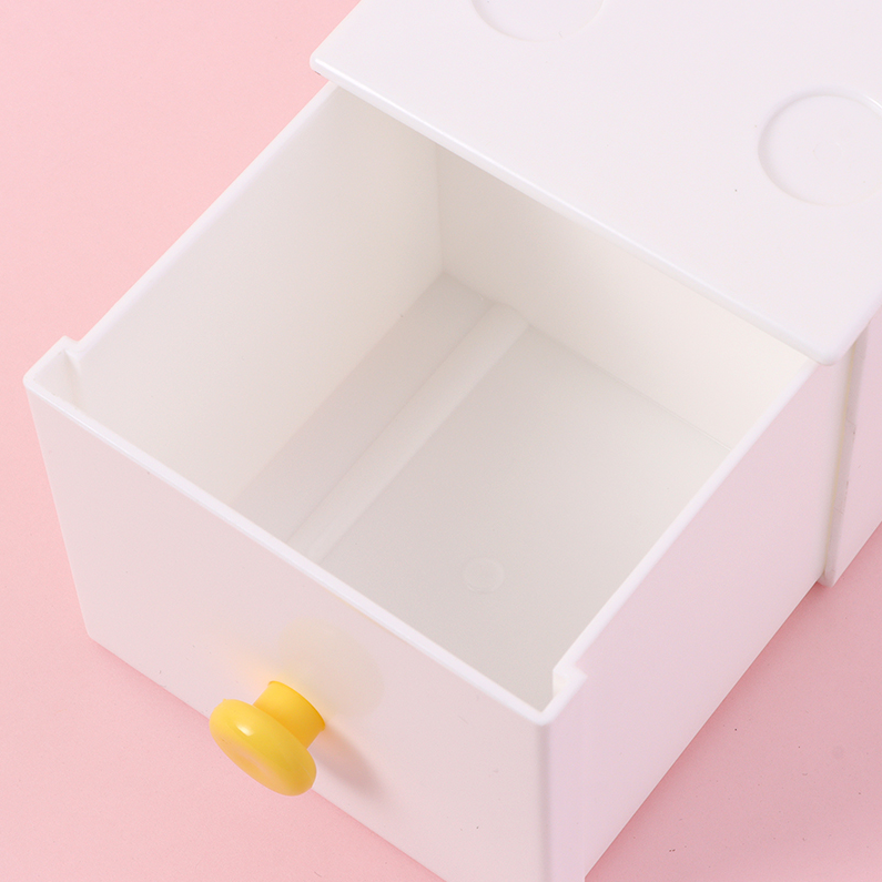 Drawer Plastic storage box (white)