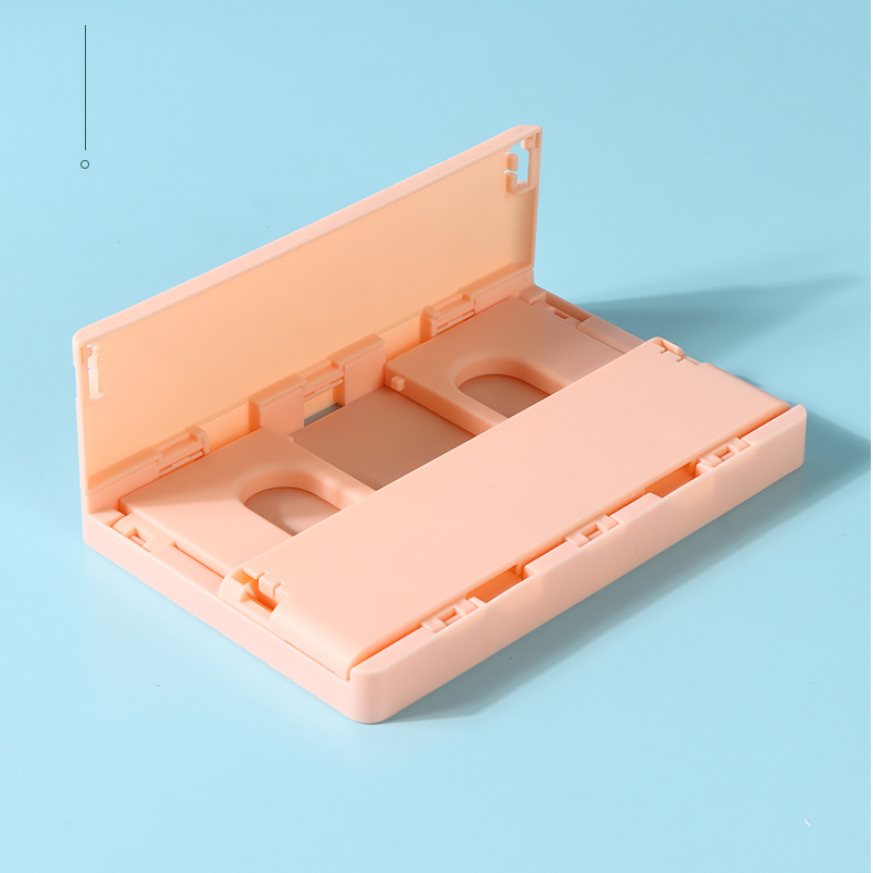 Cream Series Small Foldable Storage Basket (Light Pink)