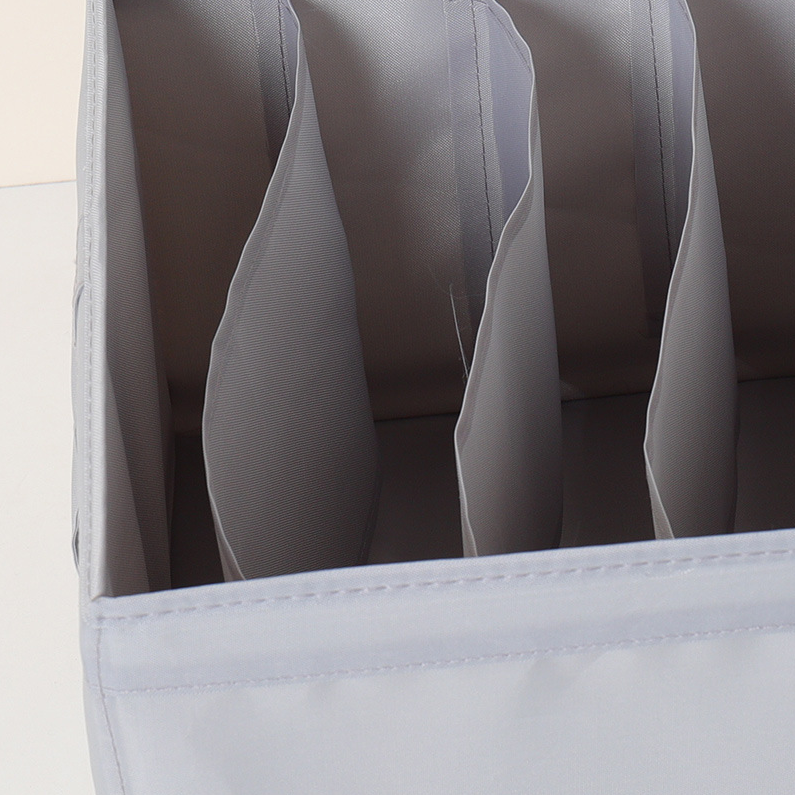 Fabric storage box for clothing