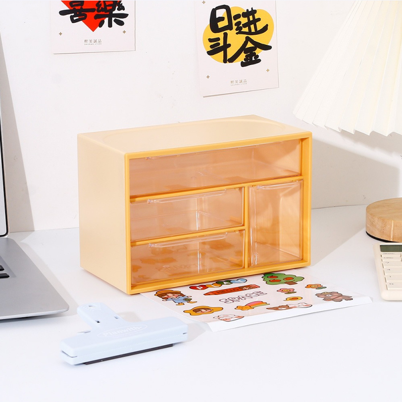 Four compartments DIY Plastic Storage (mixed)