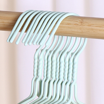 30cm ultra affordable Recessed molded small coat hanger 10 p