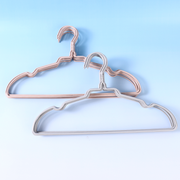 16" Shoulder Plastic coat hanger /8 packs (mixed colors)