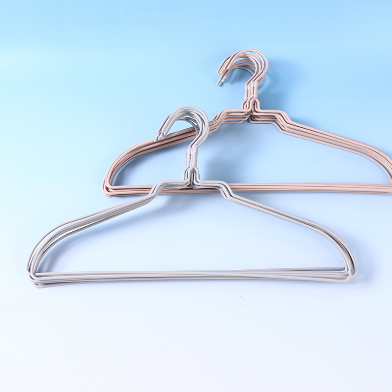 15" Shoulder Plastic coat hanger /10 packs (mixed colors)