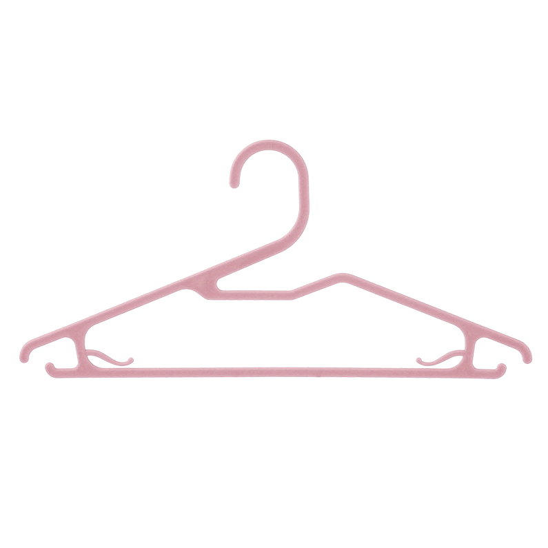 Simple collar Collar Plastic coat hanger /8 pieces (mixed co