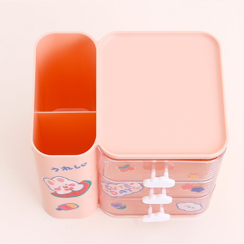 Cloud pen holder DIY Plastic Storage (Color mixing)