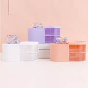 Small stationery DIY plastic storage (color mixing)