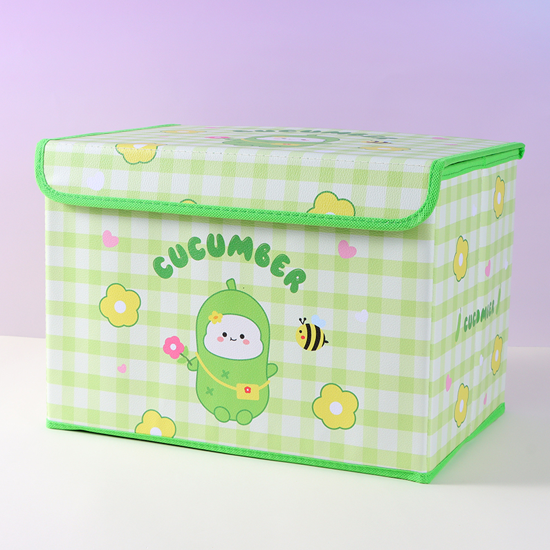V Family Large PU Storage Box (mixed colors)